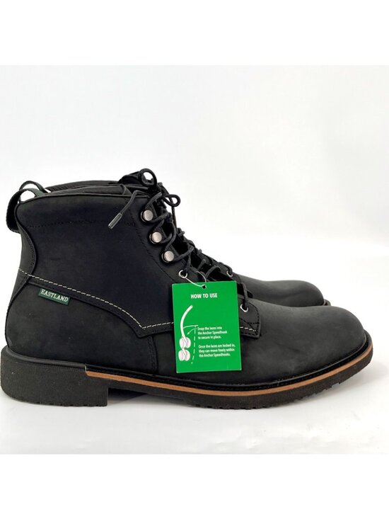 Eastland Men\'s Allagash Lace-up Boot Size 9.5 Black Upper Leather New In Box main image 14